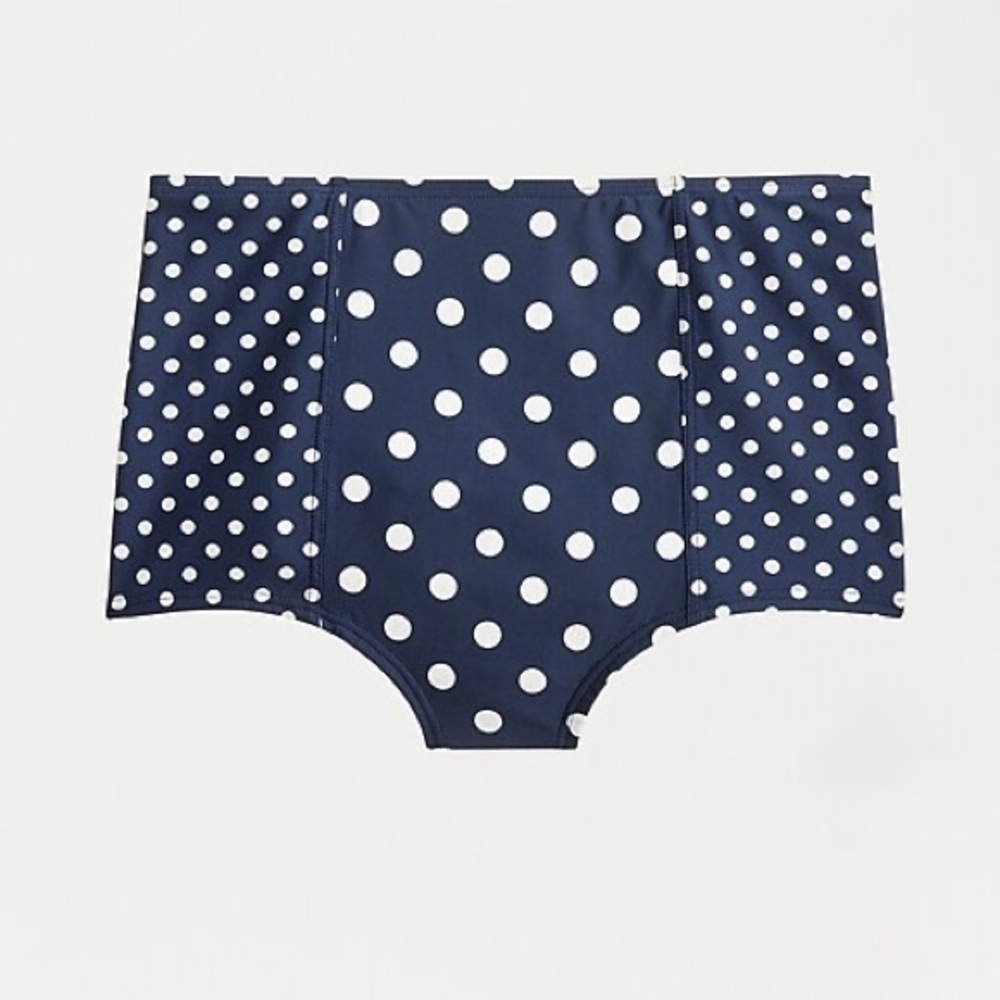 NWT J. Crew High Waisted Bikini Bottom, Size S
